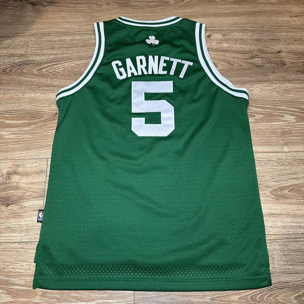 Kevin Garnett Boston Celtics Basketball Jersey‎ Youth Boys Large Adidas